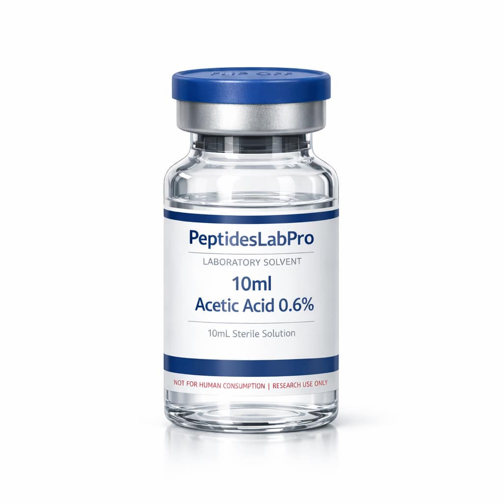 10ml Acetic Acid 0.6% - research-grade vial | Peptides Lab Pro