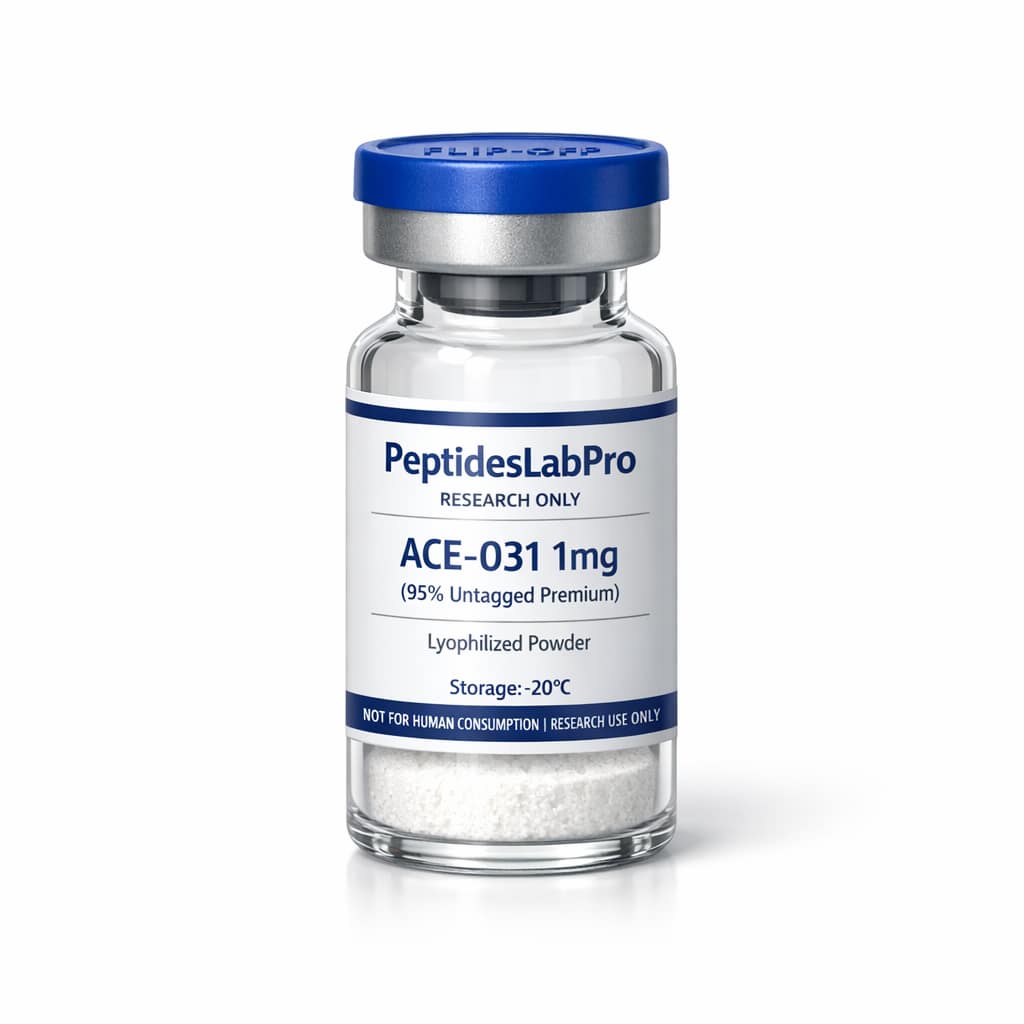 ACE-031 1mg (95% Untagged Premium) - research-grade vial | Peptides Lab Pro