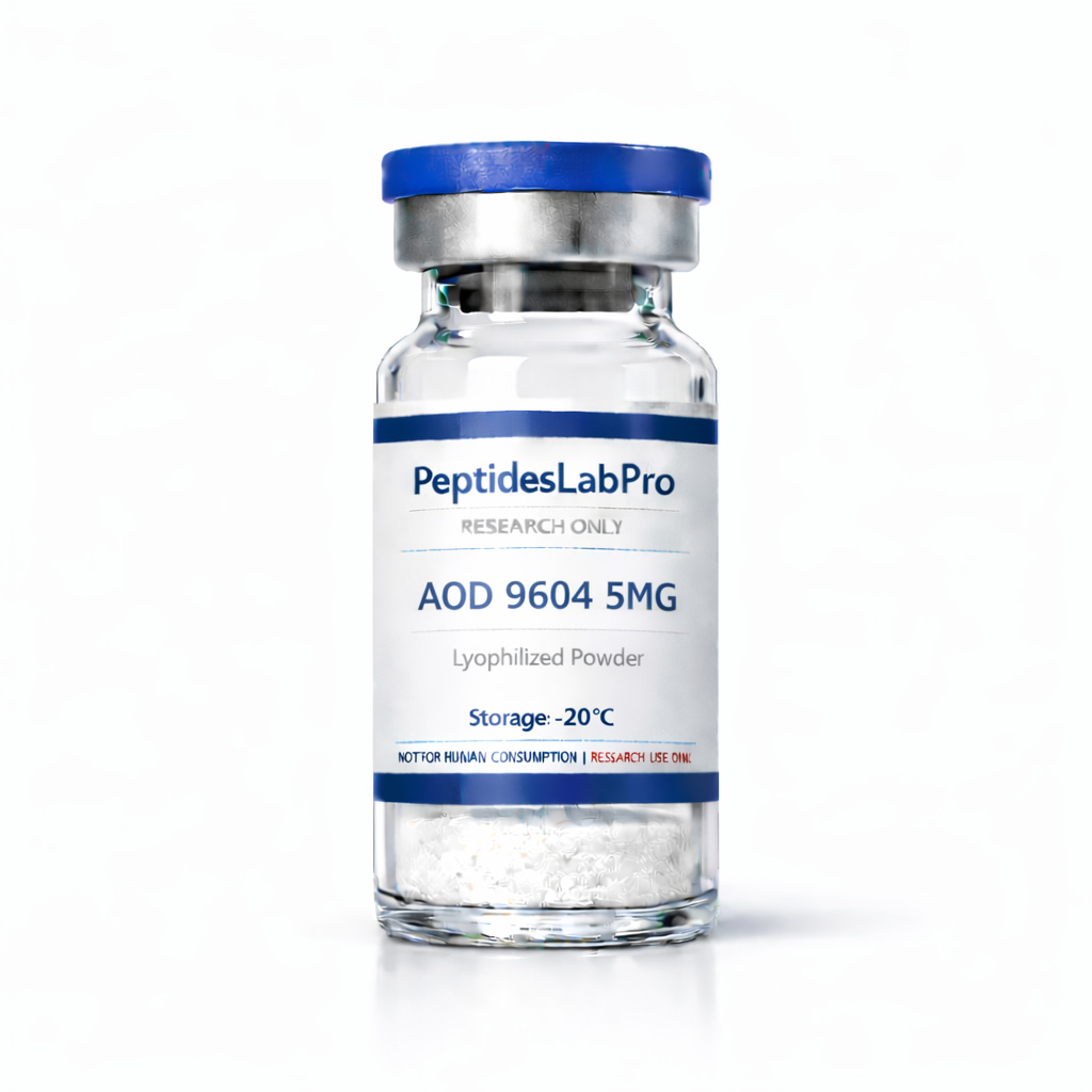 AOD 9604 5MG - research-grade vial | Peptides Lab Pro