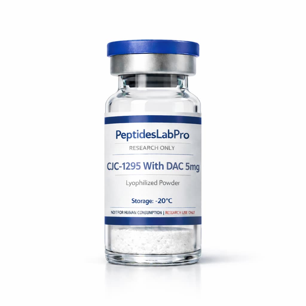 CJC-1295 With DAC 5mg - research-grade vial | Peptides Lab Pro