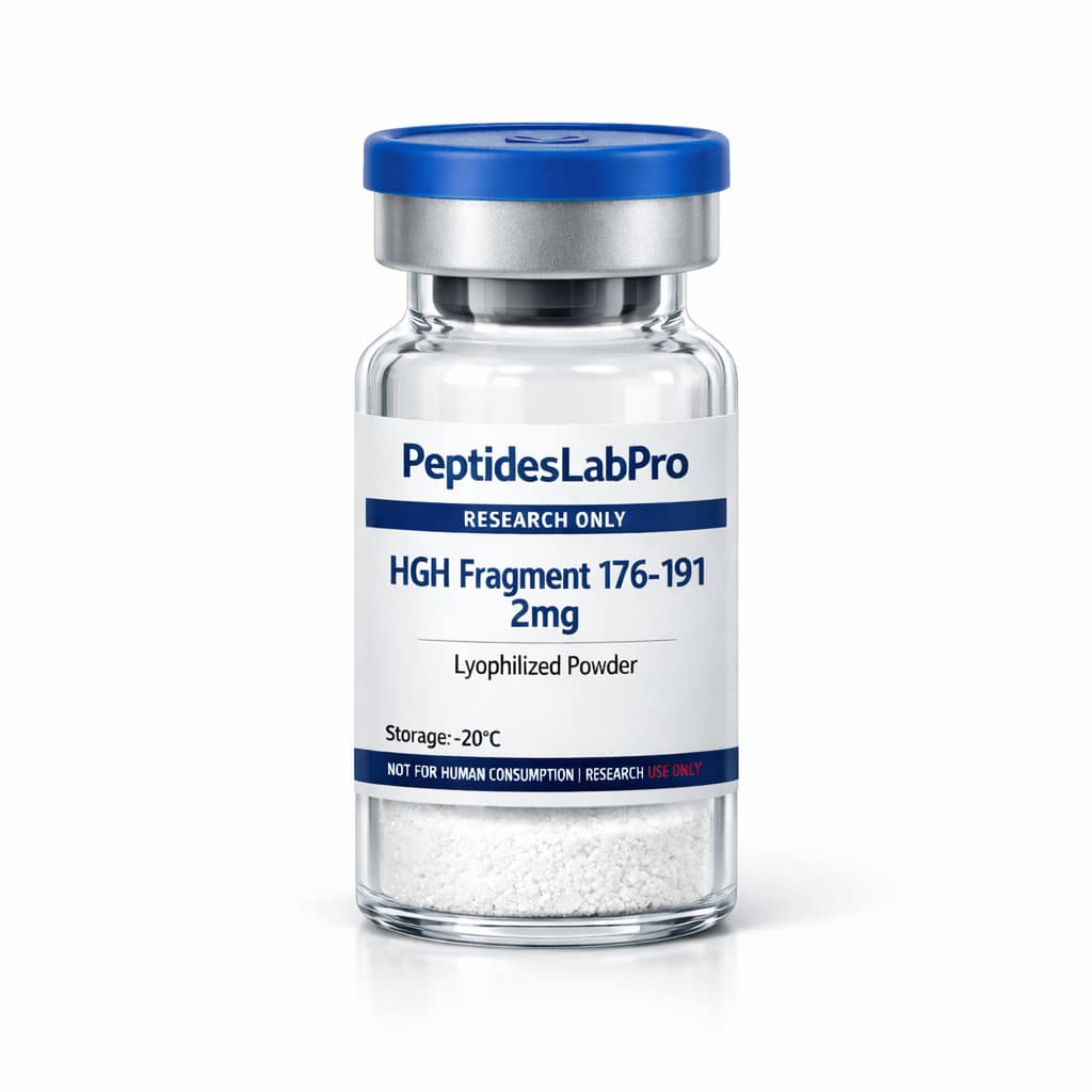 HGH Fragment 176-191 2mg - research-grade vial | Peptides Lab Pro