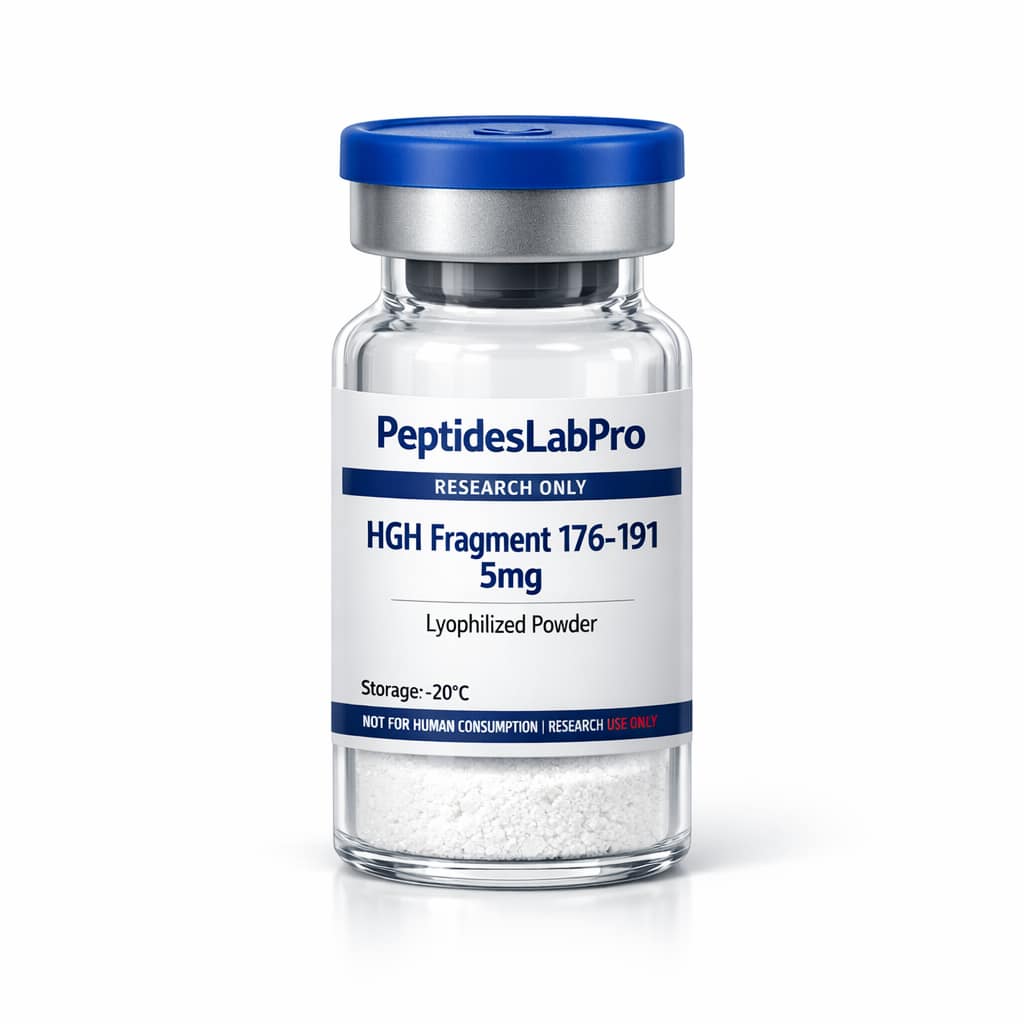 HGH Fragment 176-191 5mg - research-grade vial | Peptides Lab Pro