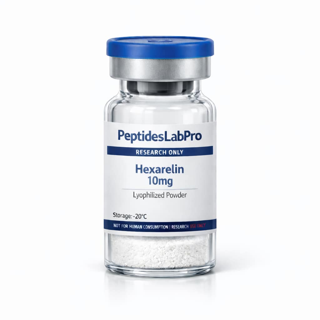 Hexarelin 10mg - research-grade vial | Peptides Lab Pro