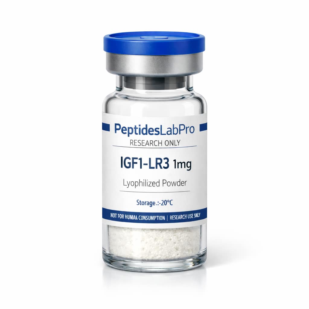 IGF1-LR3 1mg - research-grade vial | Peptides Lab Pro