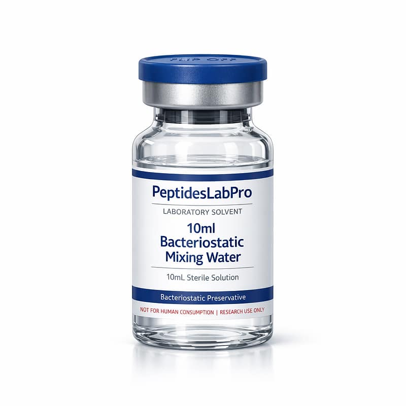 10ml Bacteriostatic Mixing Water - research-grade vial | Peptides Lab Pro