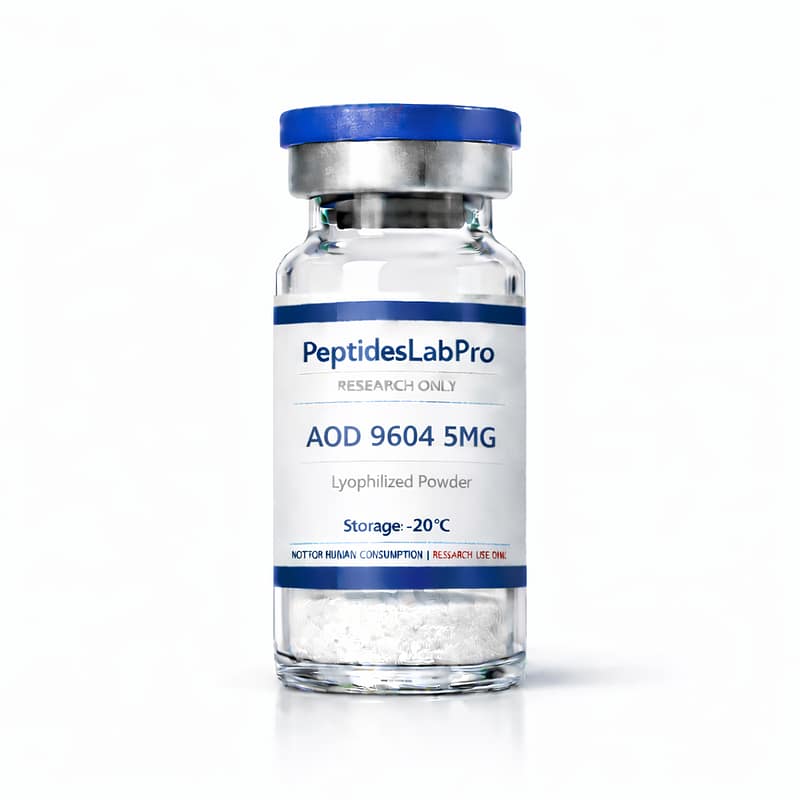 AOD 9604 5MG - research-grade vial | Peptides Lab Pro