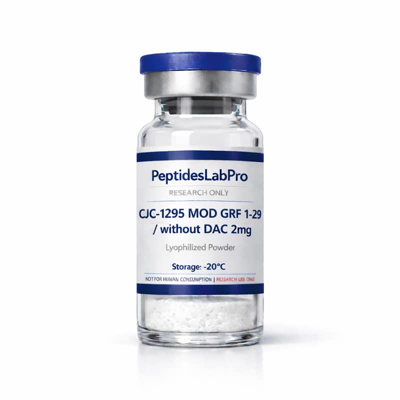 CJC-1295 MOD GRF 1-29 / without DAC 2mg - research-grade vial | Peptides Lab Pro
