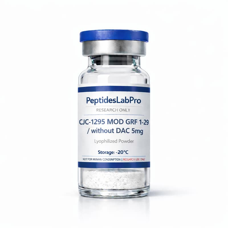 CJC-1295 MOD GRF 1-29 / without DAC 5mg - research-grade vial | Peptides Lab Pro