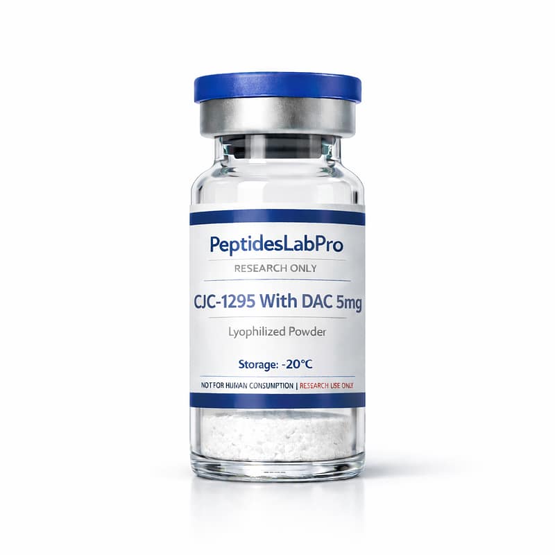 CJC-1295 With DAC 5mg - research-grade vial | Peptides Lab Pro