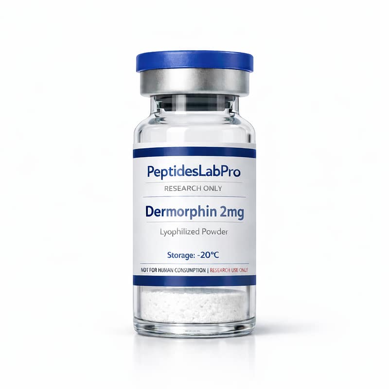 Dermorphin 2mg - research-grade vial | Peptides Lab Pro