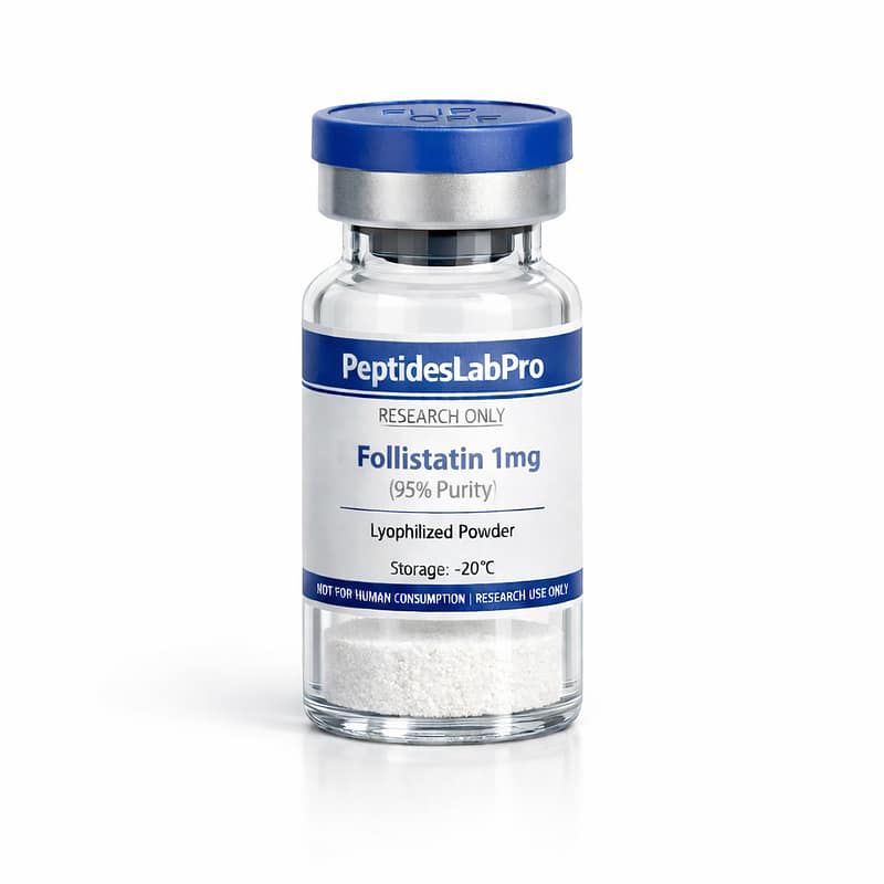 Follistatin 1mg 95% Purity (Untagged Premium) - research-grade vial | Peptides Lab Pro