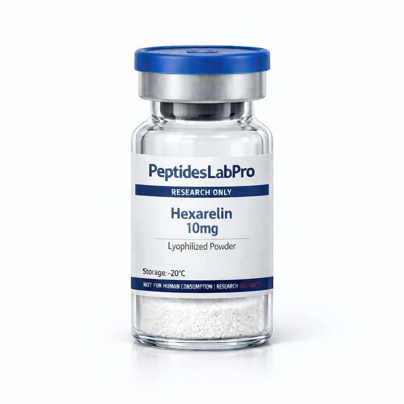 Hexarelin 10mg - research-grade vial | Peptides Lab Pro